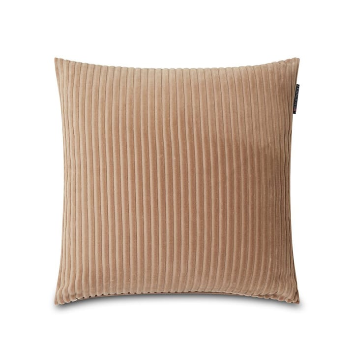 Velvet Cord -tyynynpäällinen 50x50 cm - Dark beige - Lexington