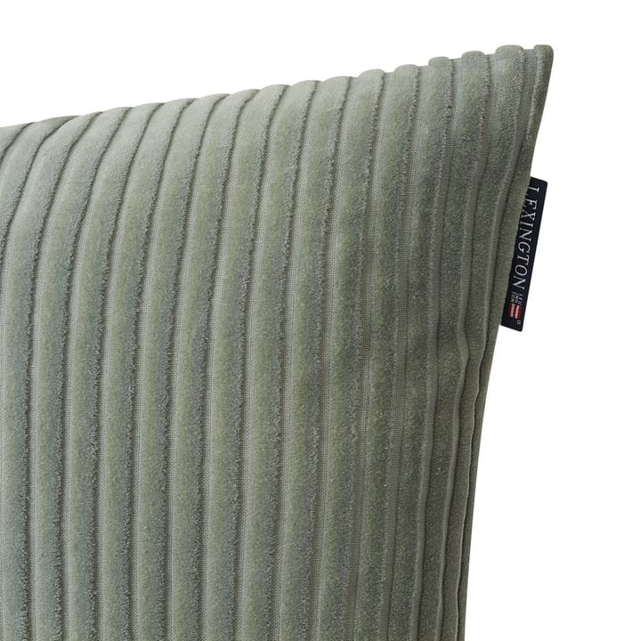 Velvet Cord -tyynynpäällinen 50x50 cm - Sage green - Lexington