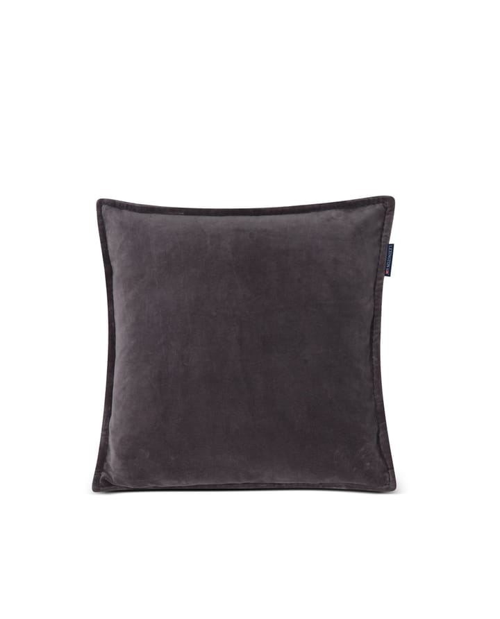 Velvet Cotton tyynynpäällinen 50x50 cm - Harmaa - Lexington