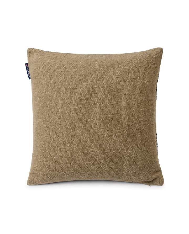 Vertical Striped Cotton tyynynpäällinen 50x50 cm, Beige-gray Lexington