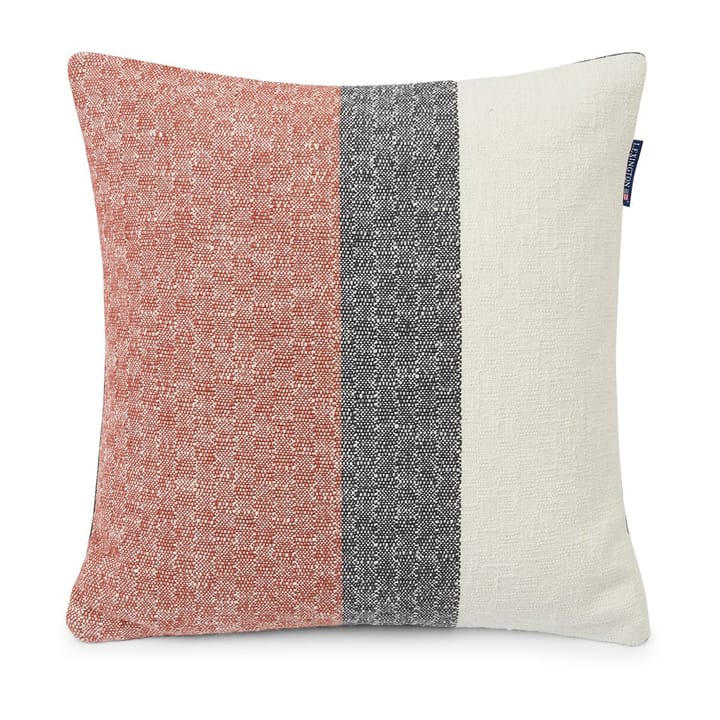 Vertical Striped Cotton tyynynpäällinen 50x50 cm - Copper-gray - Lexington