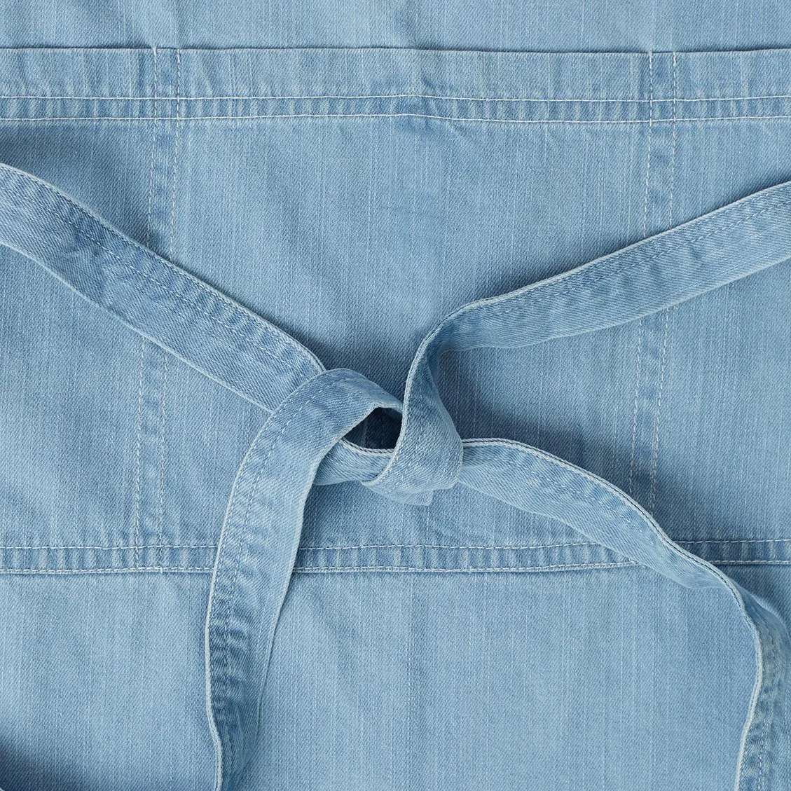 Washed denim -esiliina 80 x 105 cm, Light blue Denim Lexington