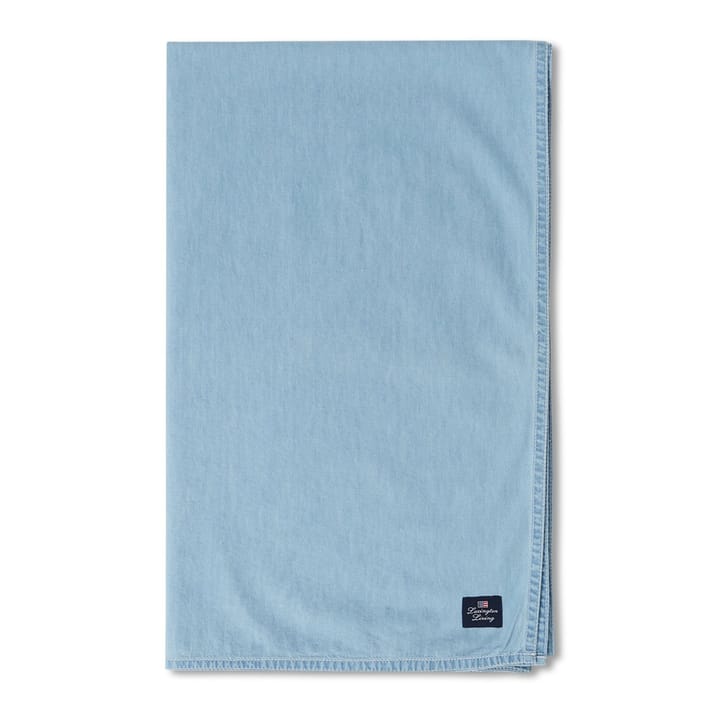 Washed Denim -pöytäliina 150 x 250 cm - Light blue denim  - Lexington