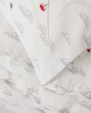 Winter Printed Cotton Sateen -pussilakanasetti - 50 x 60 cm, 150 x 210 cm - Lexington