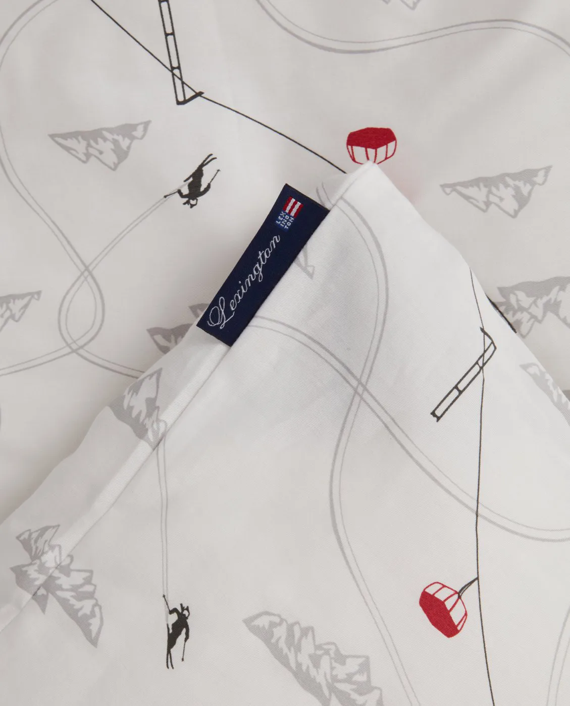 Winter Printed Cotton Sateen -pussilakanasetti, 50 x 60 cm, 150 x 210 cm Lexington