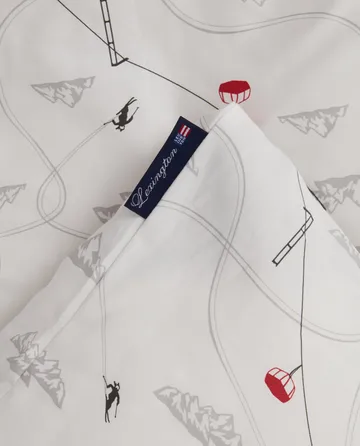 Winter Printed Cotton Sateen -pussilakanasetti - 50 x 60 cm, 150 x 210 cm - Lexington