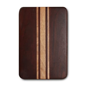 Wood serving board stripes - 30 x 20 cm - Lexington