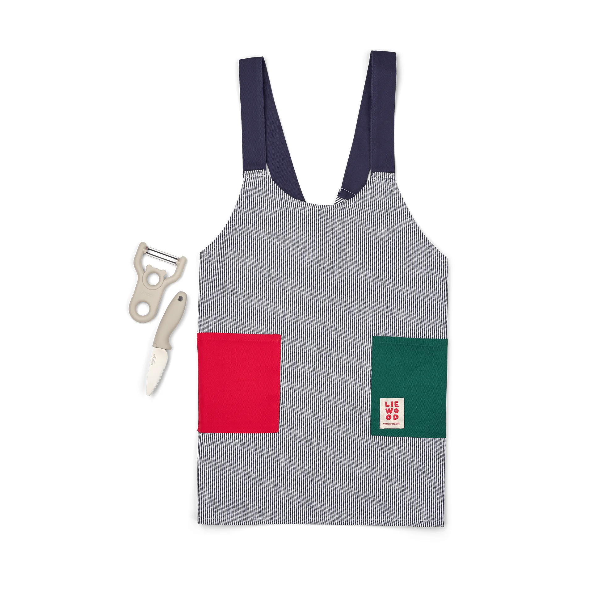 Arda Little Chef ruuanlaittosetti, Classic Navy Multi Mix Liewood
