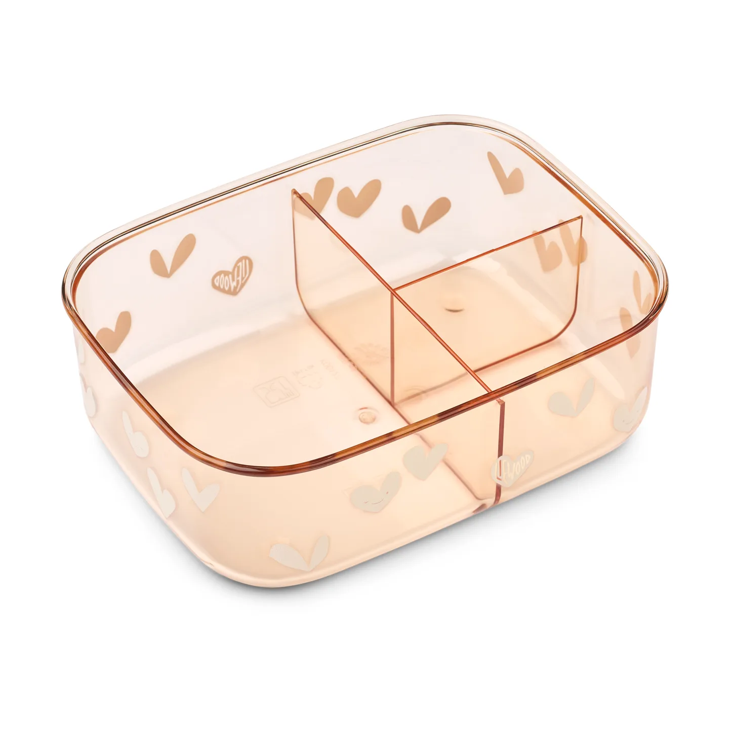 Arthur Tritan eväsrasia 13,5x17 cm, Sweethearts-pale tuscany Liewood