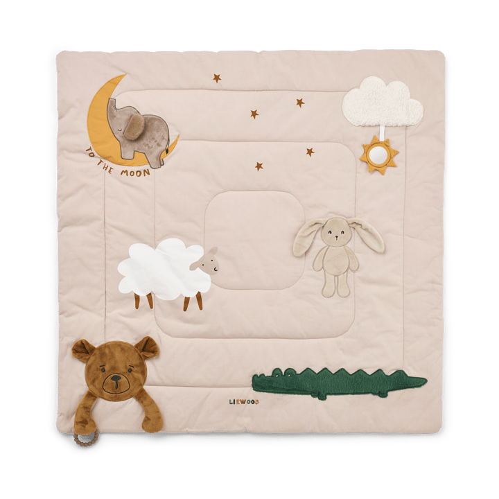 Bernet aktiviteettihuopa 95x95 cm - Sandy multi mix - Liewood