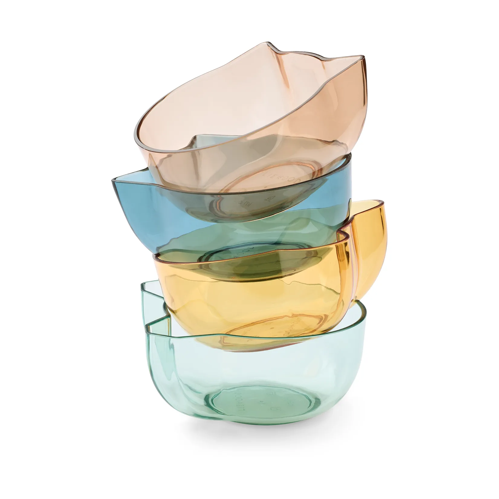 Berno Tritan skåli 27,5 cl 4 osaa, Indigo multi mix Liewood