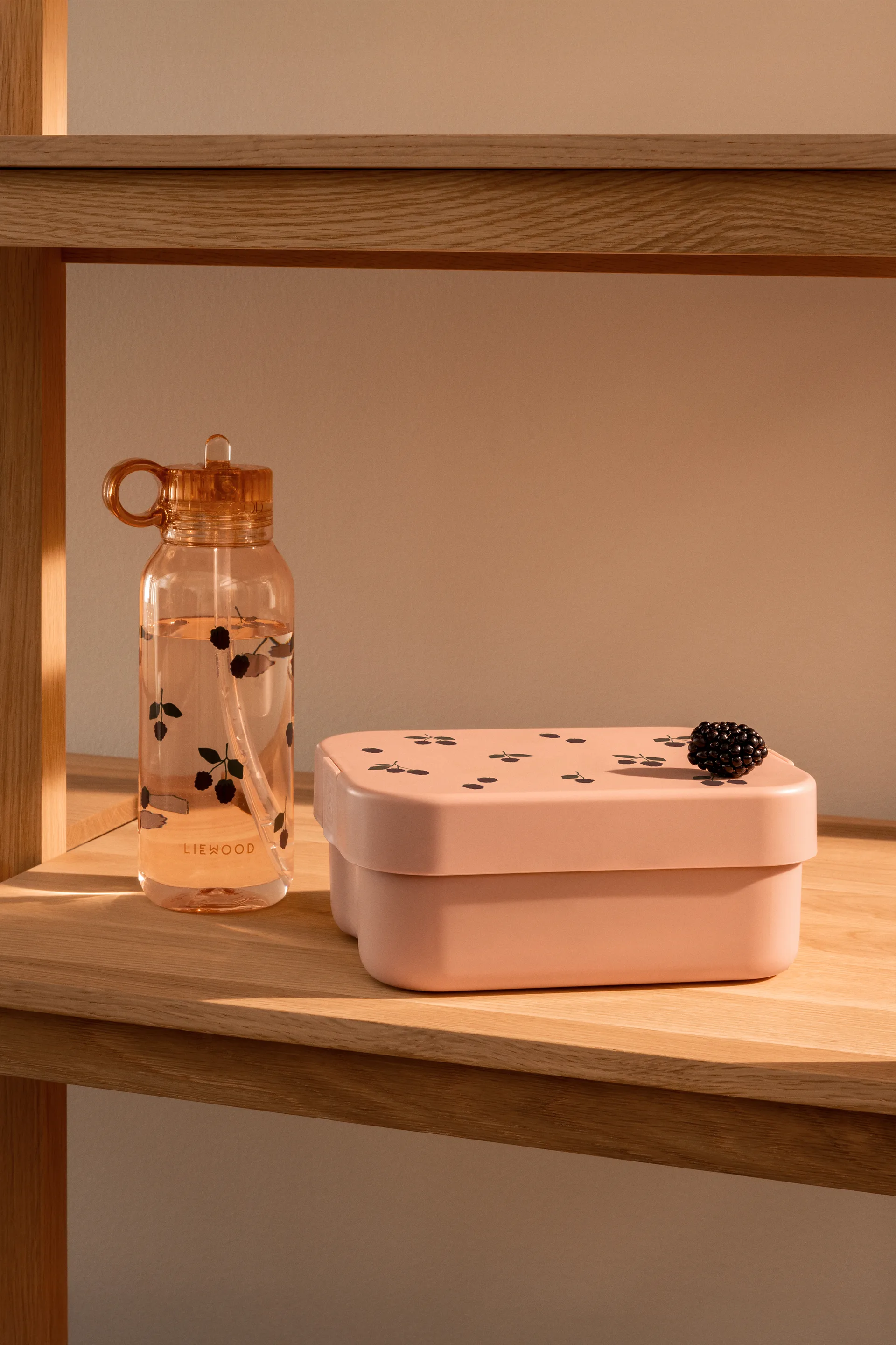 Chelsey painettu eväsrasiasarja 2 osaa, Berry-Pale Tuscany Liewood