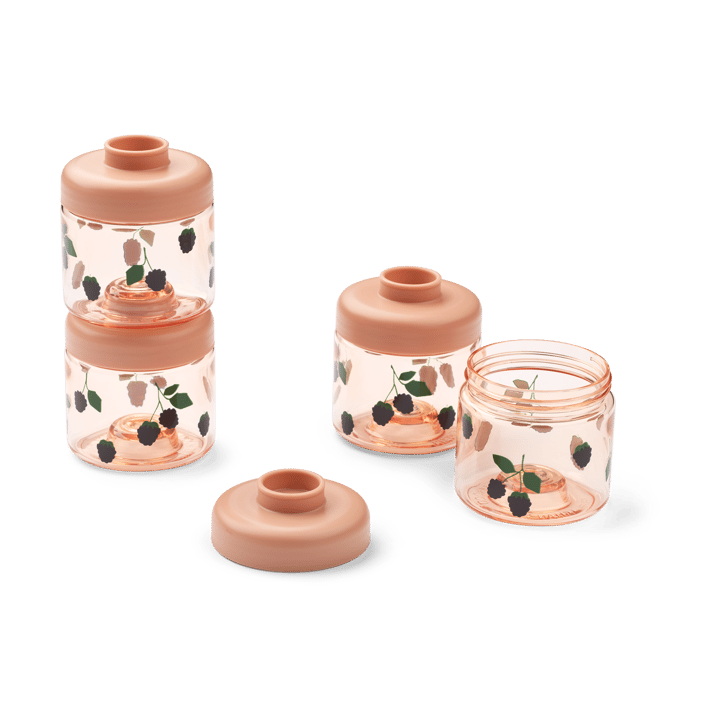 Dominique lastenruokapurkit 100 ml 4-pack - Berry-Pale Tuscany - Liewood