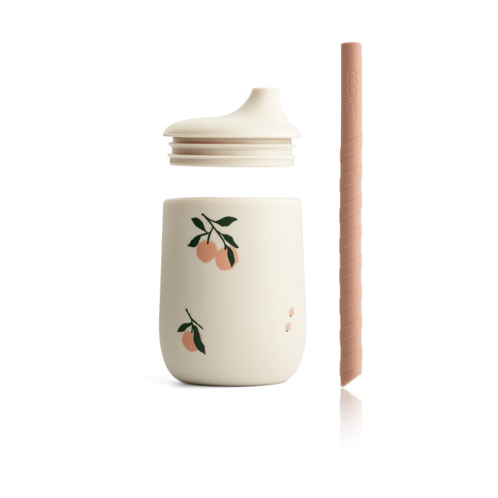 Ellis printed nokkamuki pillillä 23 cl., Peach-Sea shell mix Liewood