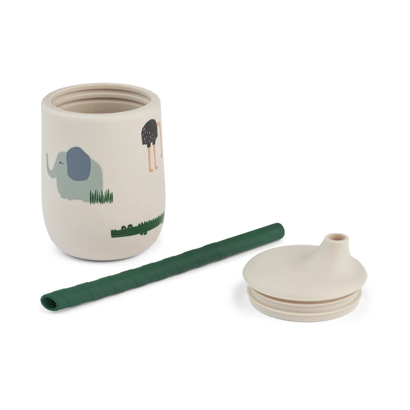 Ellis printed nokkamuki pillillä 23 cl., Safari sandy mix Liewood