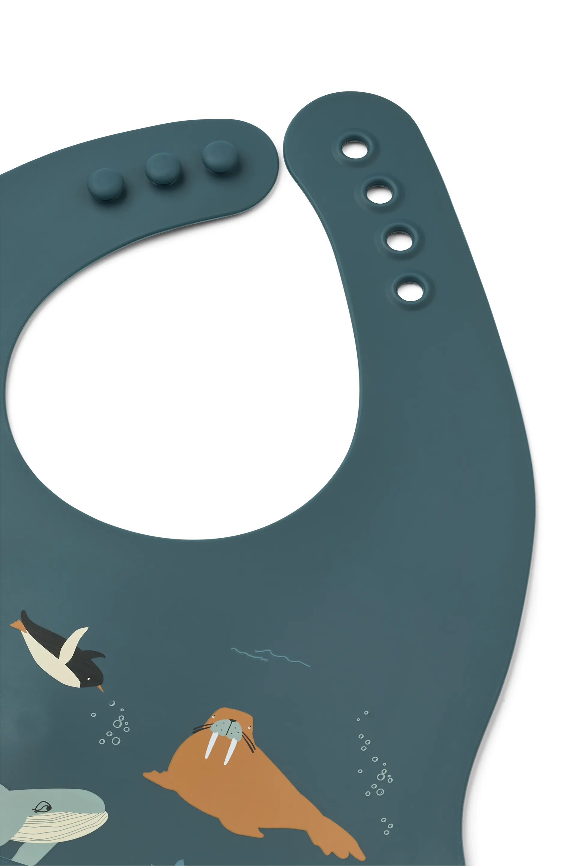 Ember painettu ruokalappu 2 osaa, Arctic Sea-Ocean view Liewood