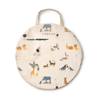 Emmanuel Pop up tunneli Ø47x120 cm - All together-Sandy - Liewood