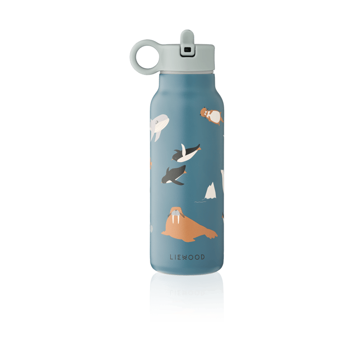 Falk vesipullo 35 cl - Arctic Sea-Ocean view - Liewood