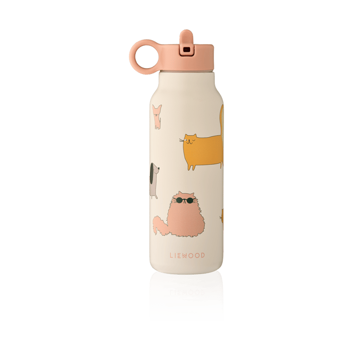 Falk vesipullo 35 cl - Cats and Dogs-Sandy - Liewood
