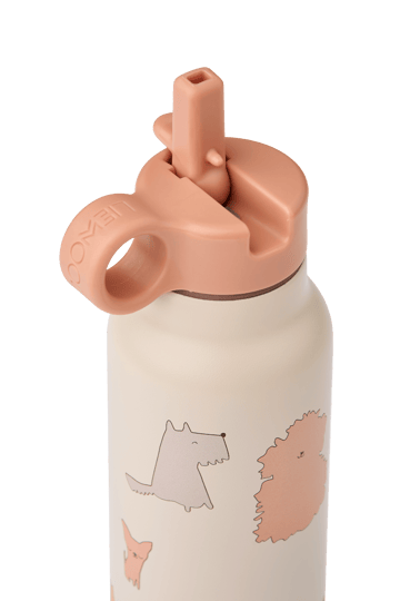 Falk vesipullo 35 cl - Cats and Dogs-Sandy - Liewood