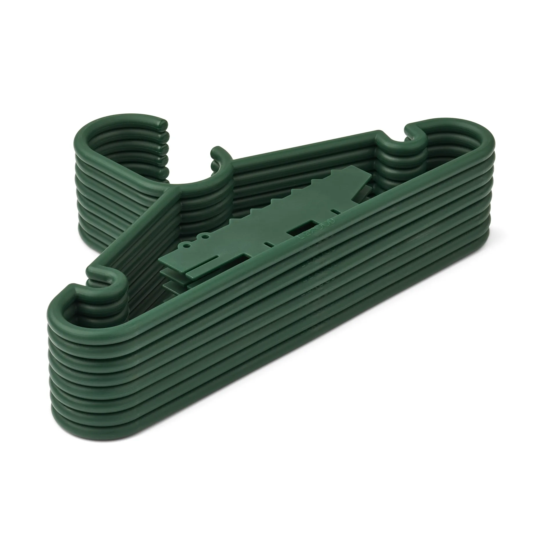 Falton krokotiili vaateripustin 8-pack, Garden green Liewood