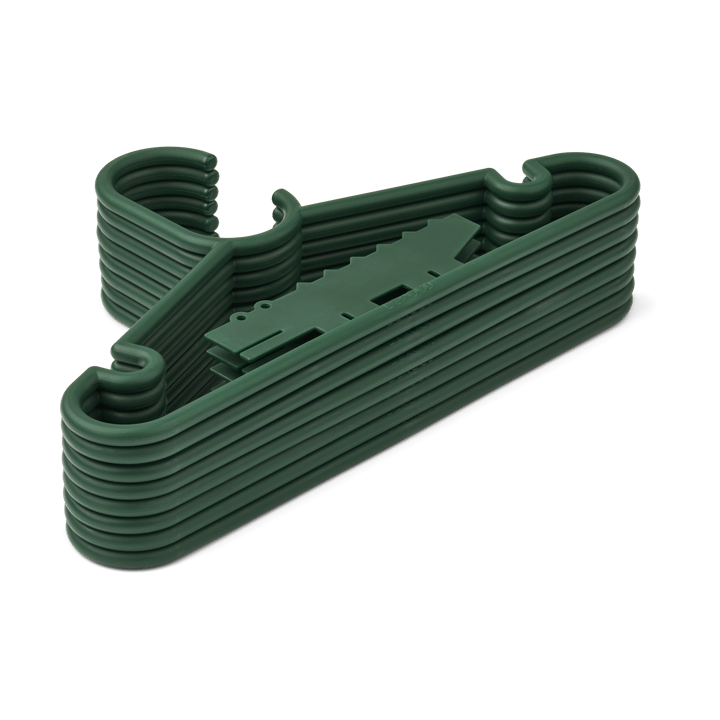 Falton krokotiili vaateripustin 8-pack - Garden green - Liewood