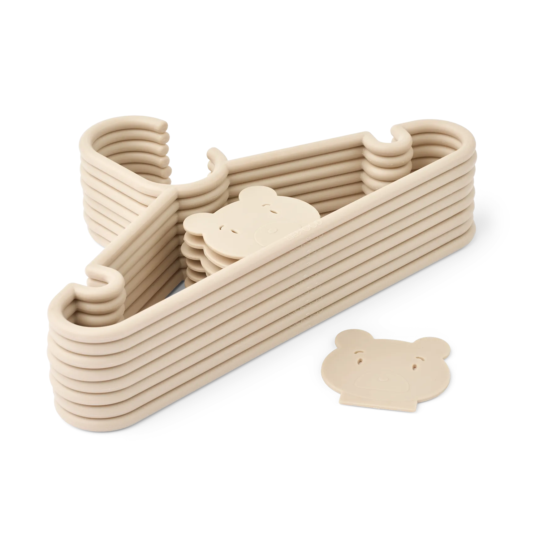 Falton Mr Bear henkarit 8-pack, Mr bear-Sandy Liewood