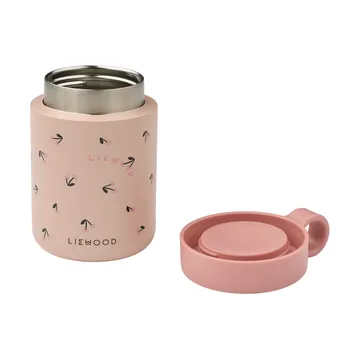 Kiani painettu termospullo - Mini cherry heart-rosey - Liewood