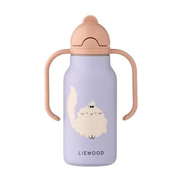 Kimmie vesipullo 25 cl - Cat-Warm lilac - Liewood