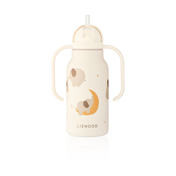 Kimmie vesipullo 25 cl, Elephant-Creme de la creme Liewood