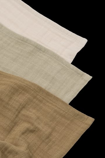 Lewis muslin frotee 3 osaa 65x65 cm - Sandy mix - Liewood