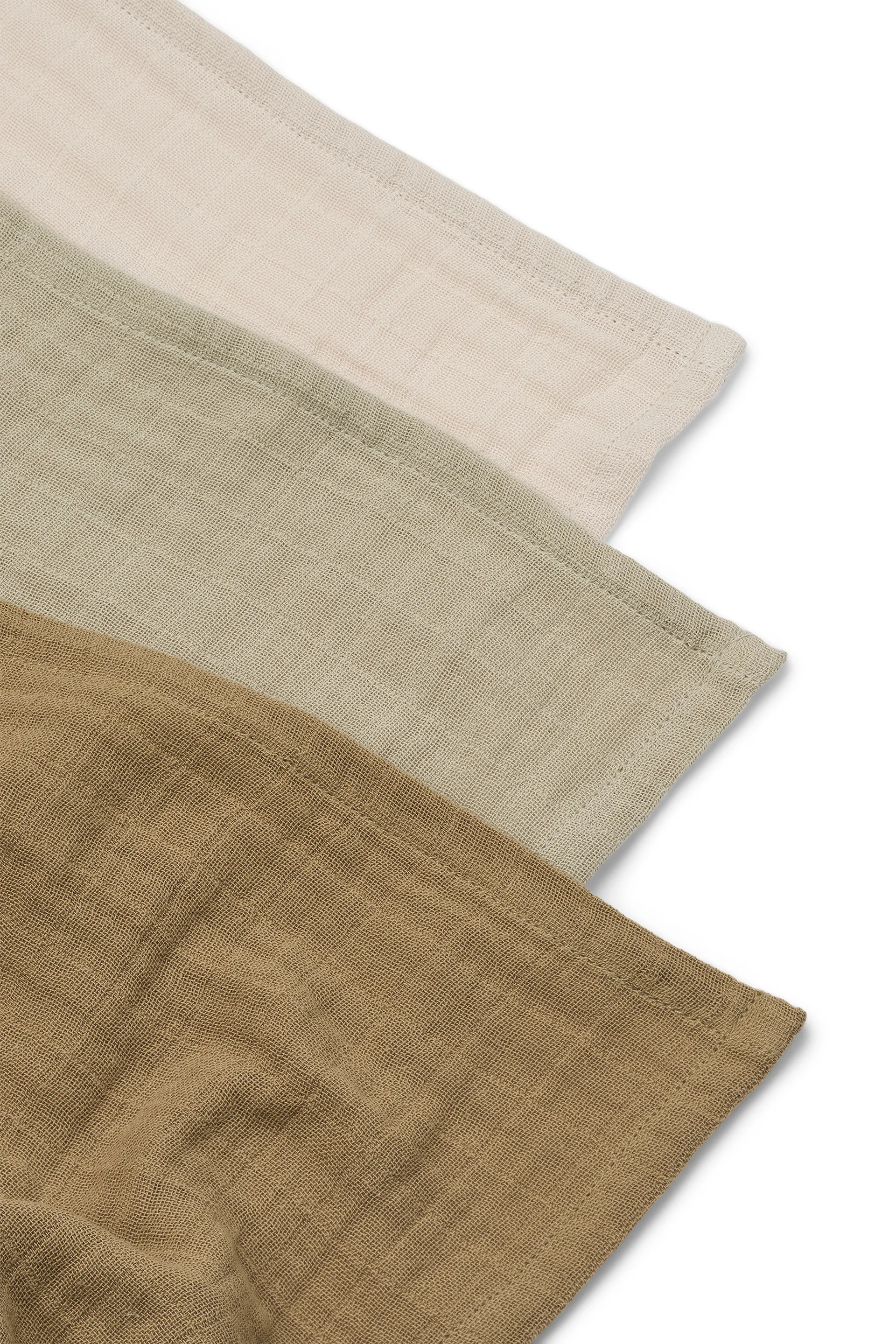 Lewis muslin frotee 3 osaa 65x65 cm, Sandy mix Liewood