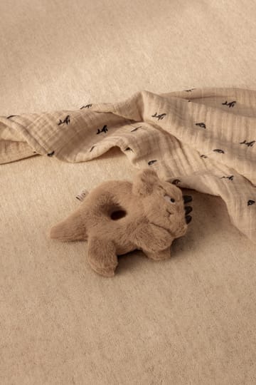 Lewis muslin froteepyyhe 2-pack 65x65 cm. - Mini whale-Sandy - Liewood