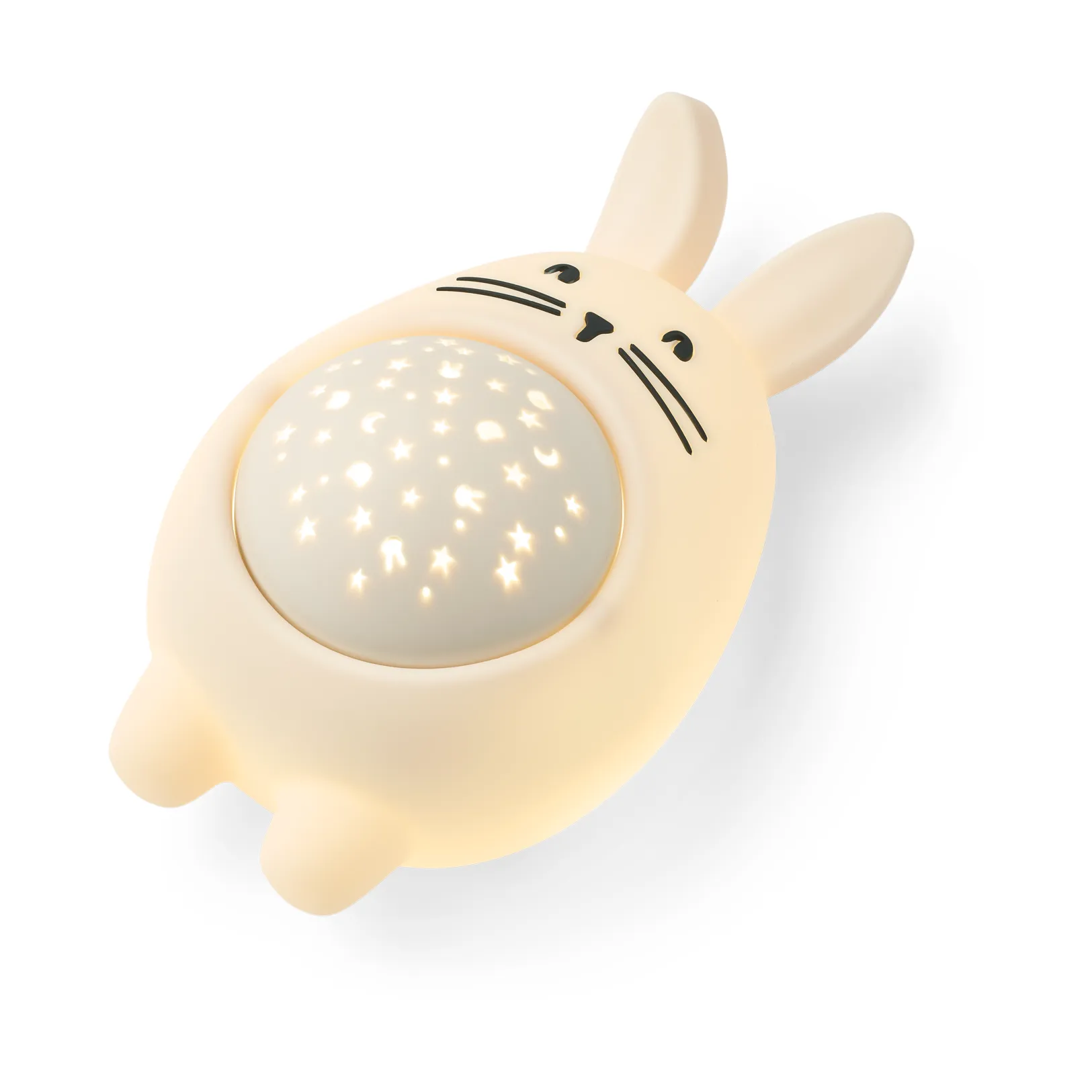 Manuel-jänis yölampun projektorilla ja äänellä, Sandy Liewood