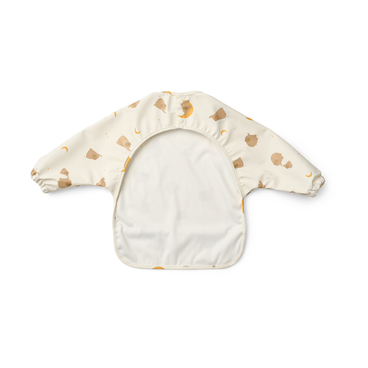 Merle ruokalappu hihalla, Elephant-Creme de la creme Liewood