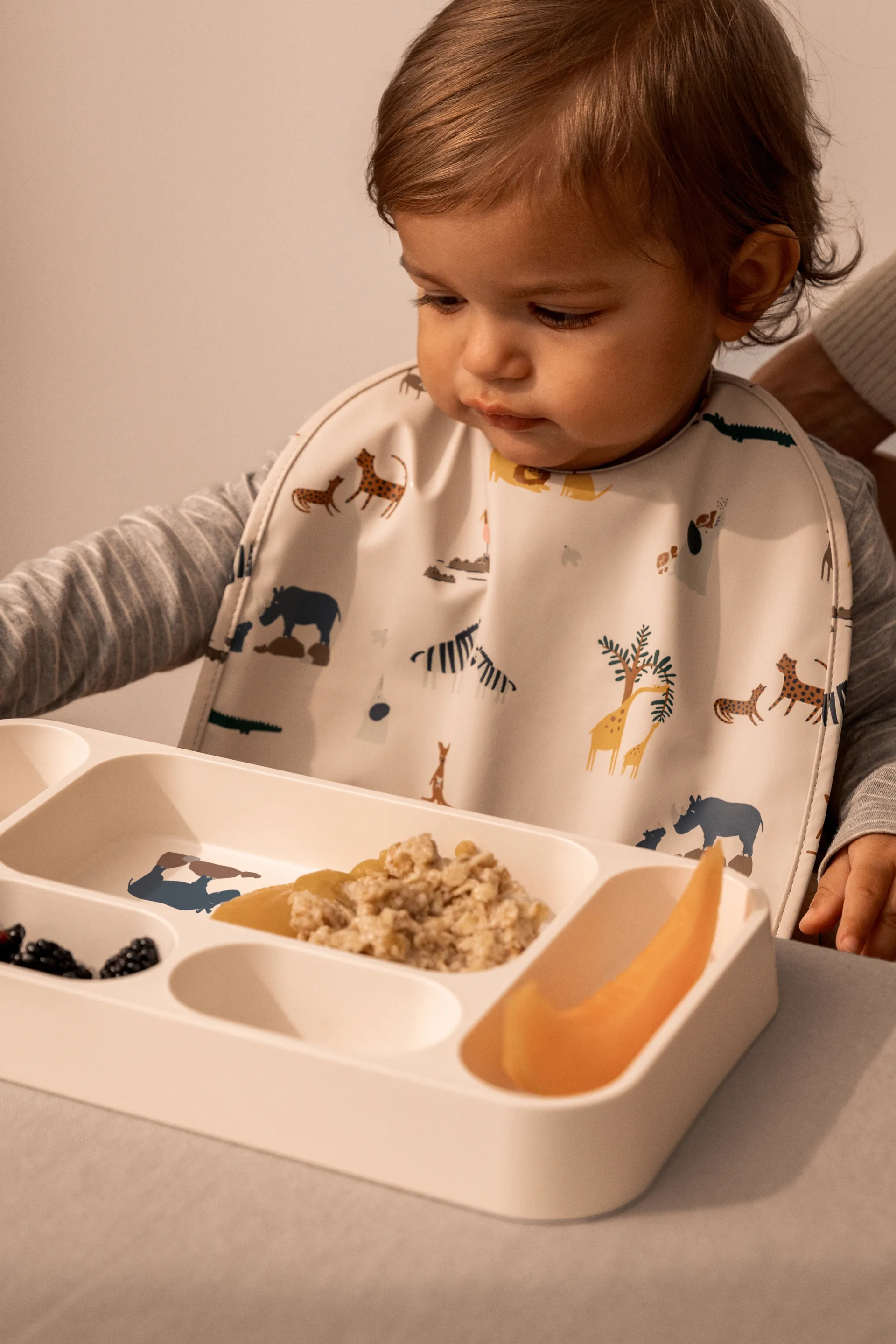 Mosu lautanen 6 lokeroa 17x30 cm, All together-Sandy Liewood