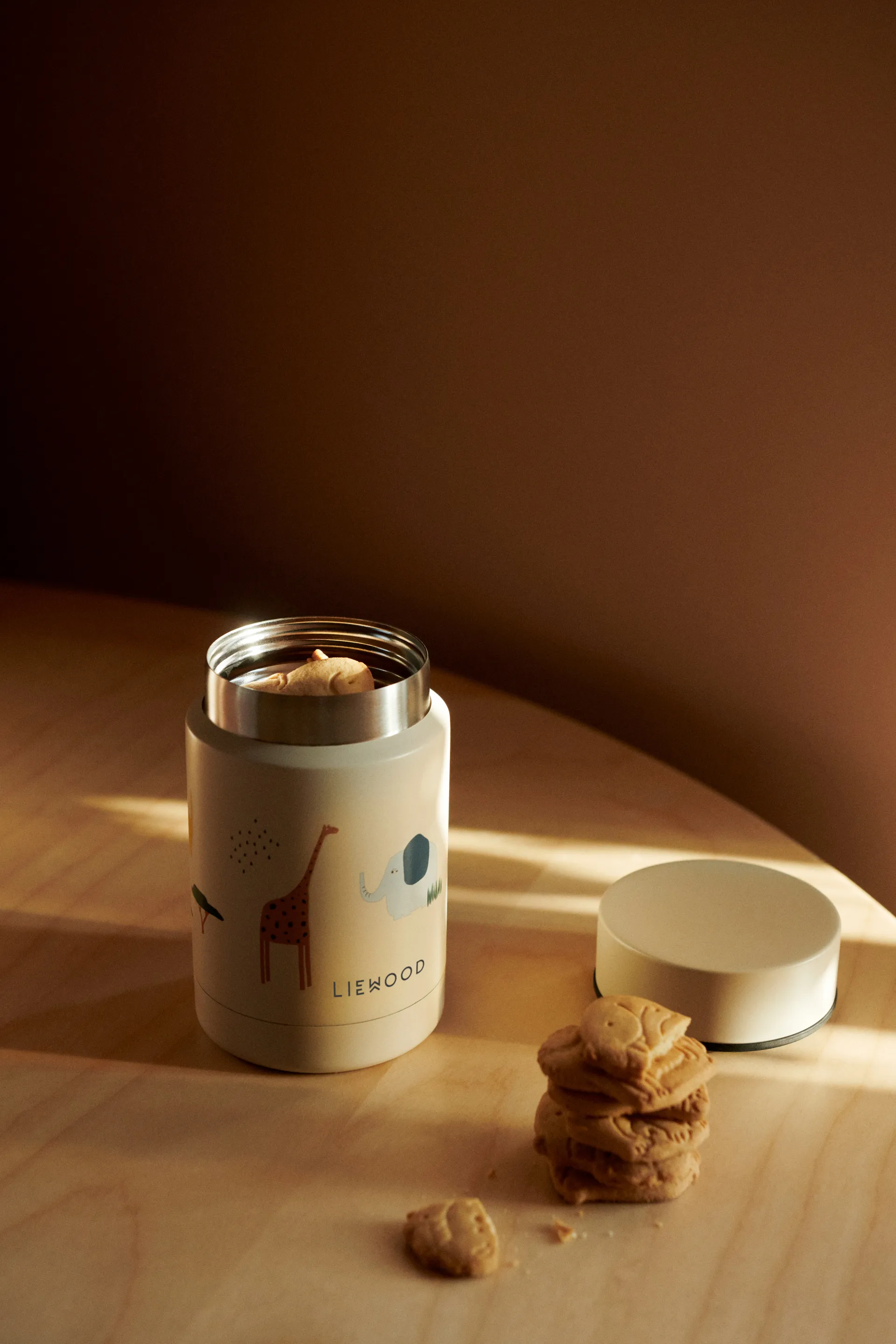 Nadja ruokatermos 0,25 L, Safari sandy mix Liewood