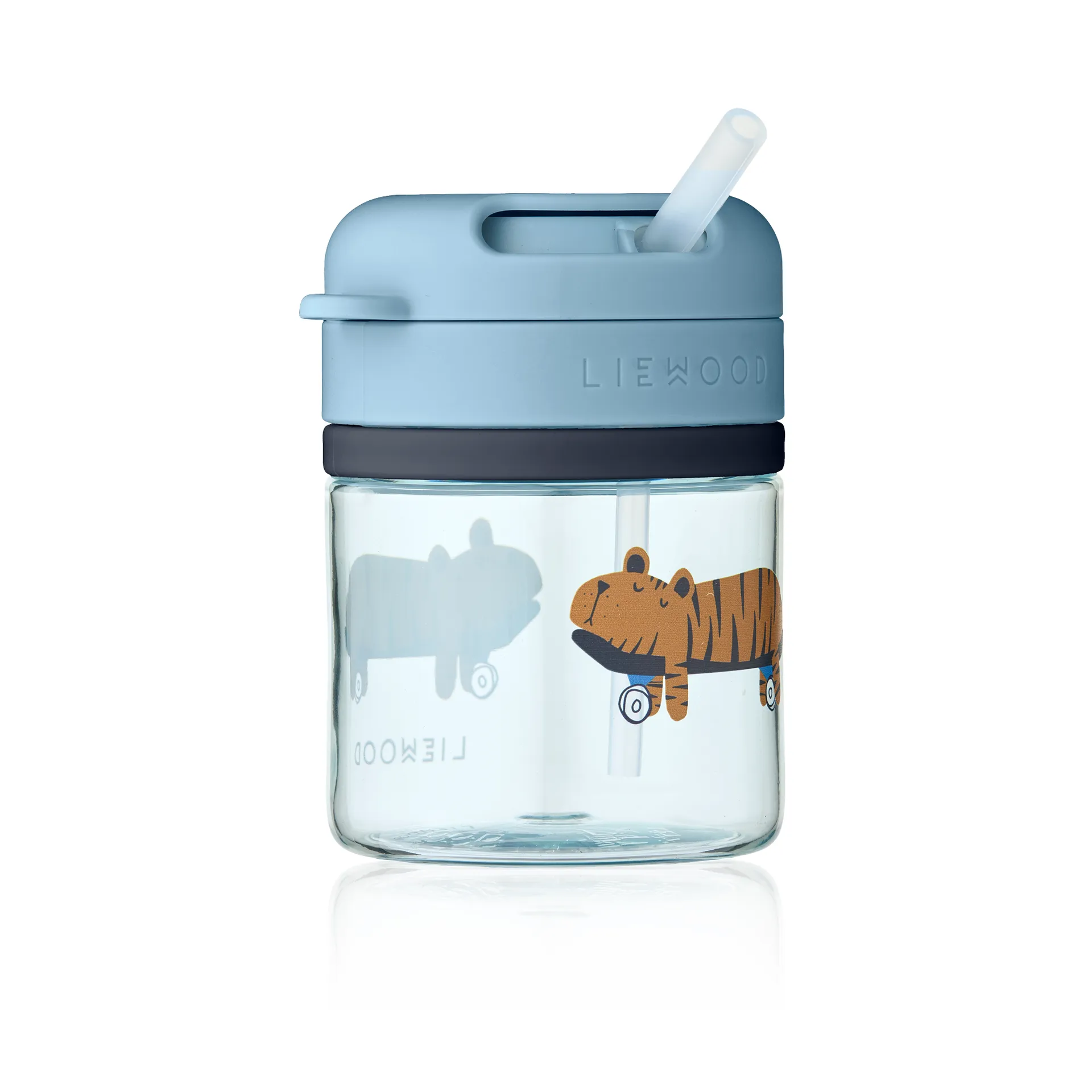 Pavia muki pillillä, Fun-beach blue, 28 cl Liewood