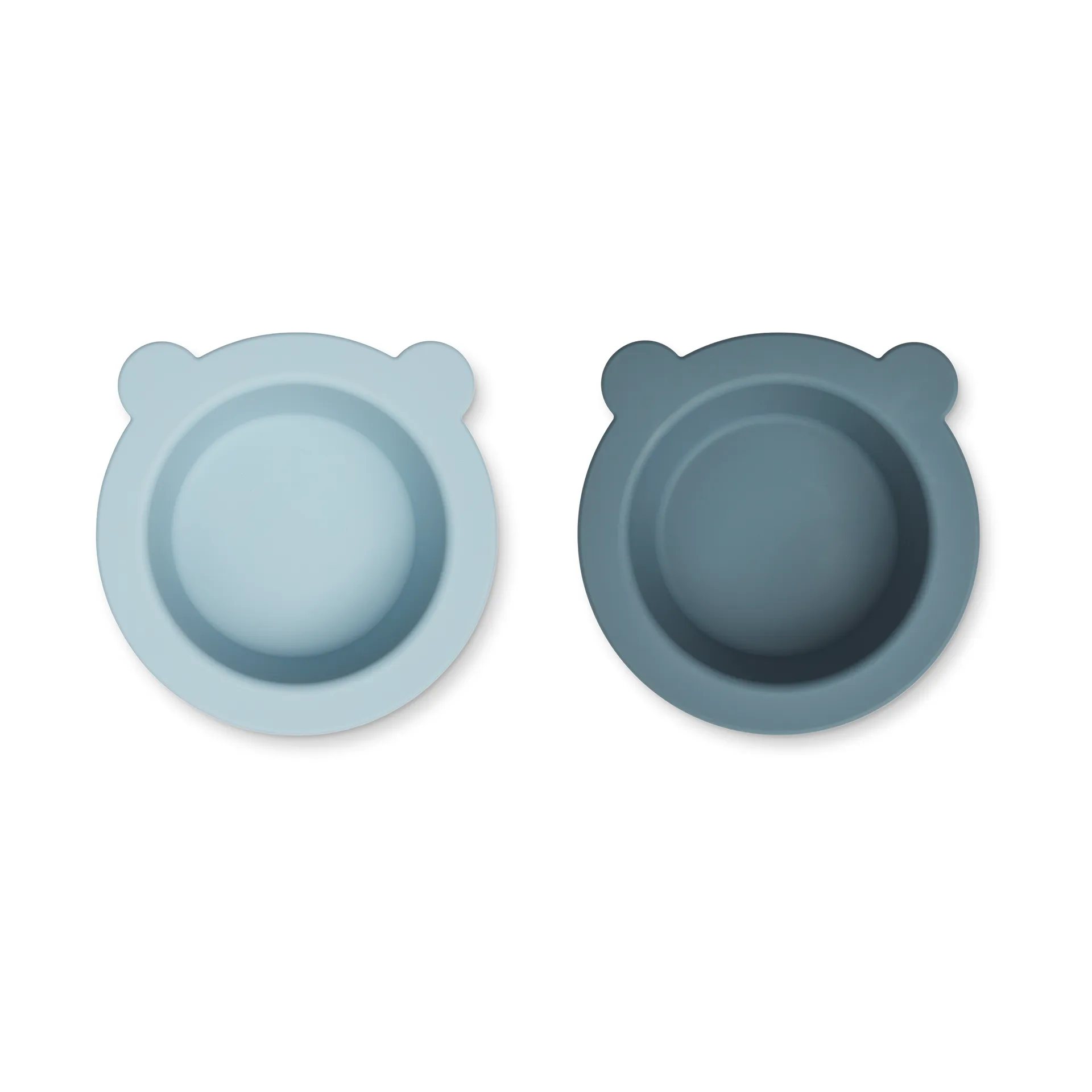Peony kulho imukupilla Ø16 cm 2 osaa, Sea blue-Whale blue Liewood