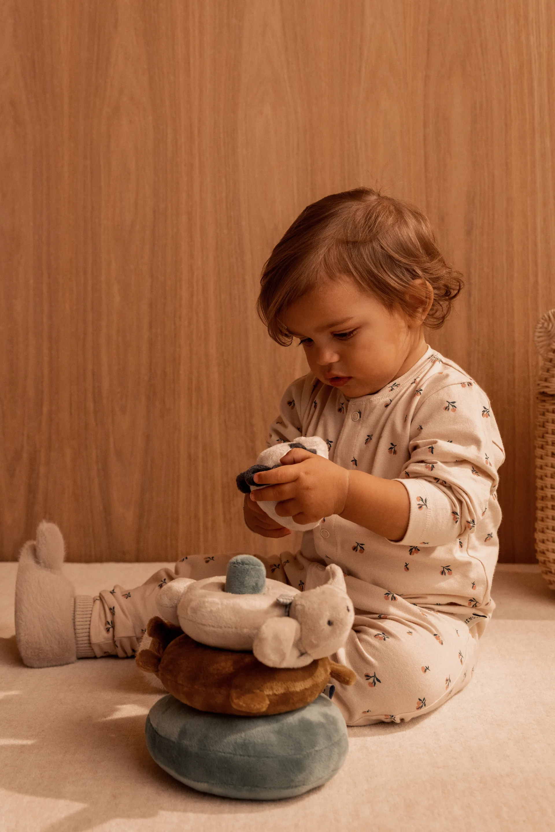 Sannie pinoontuvat pehmolelut, Sandy multi mix Liewood