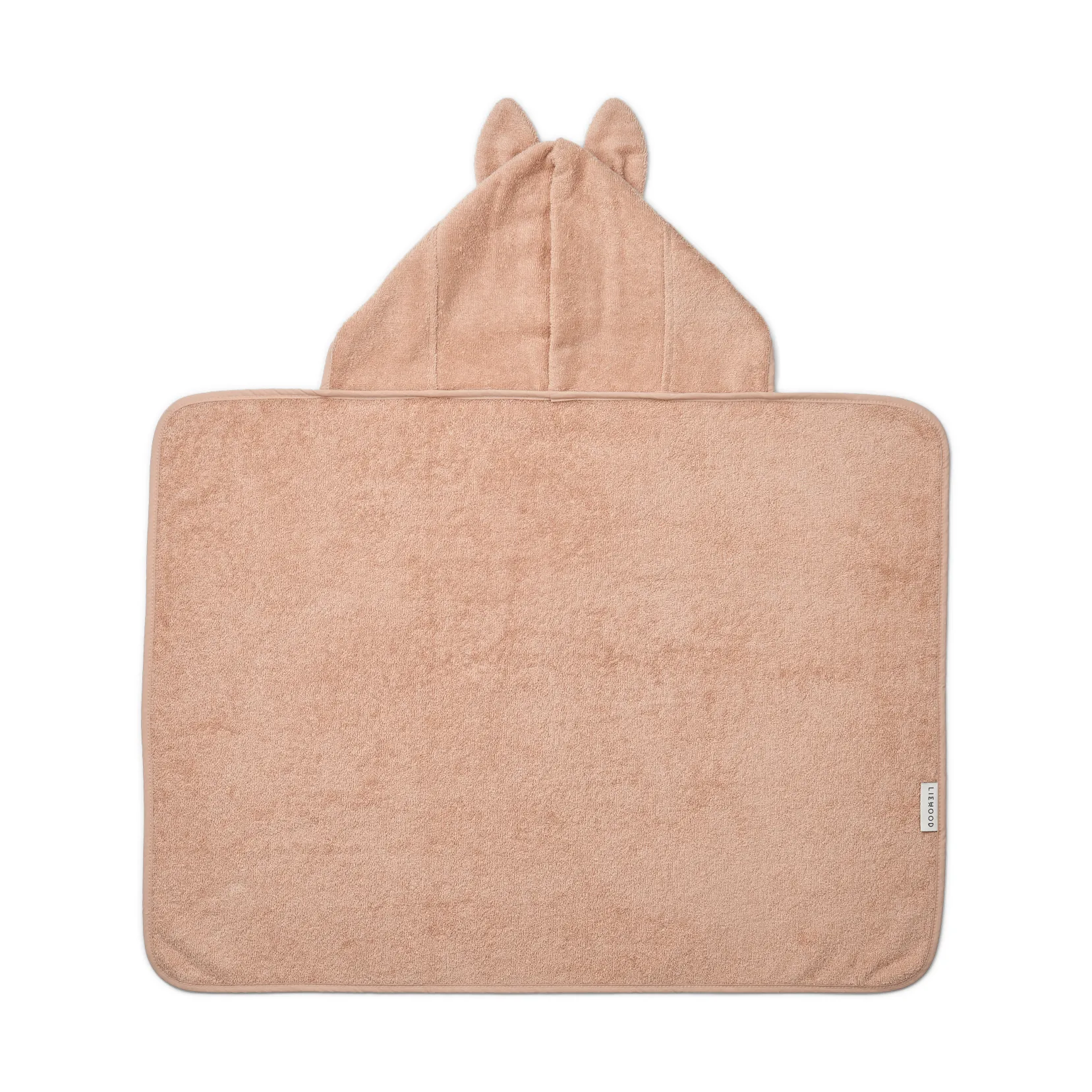 Vilias rabbit badcape handduk med huva 60x80 cm -> Vilias rabbit badcape käsipyyhe hupulla 60x80 cm, Pale tuscany Liewood