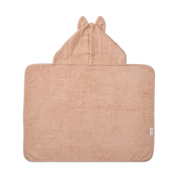Vilias rabbit badcape handduk med huva 60x80 cm -> Vilias rabbit badcape käsipyyhe hupulla 60x80 cm - Pale tuscany - Liewood
