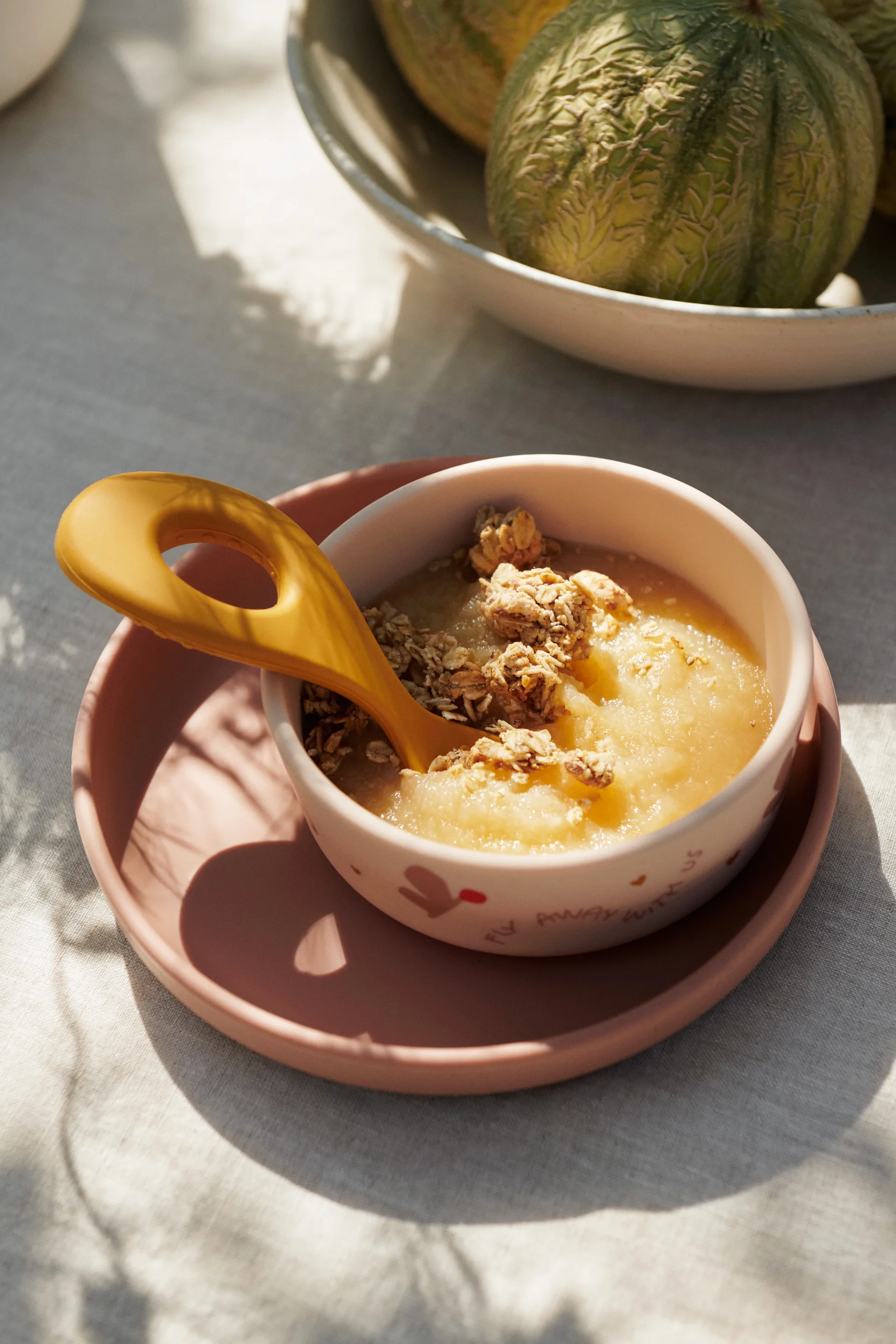 Vivi painettu astiasto 4 osaa, Butterfly-omenankukka Liewood