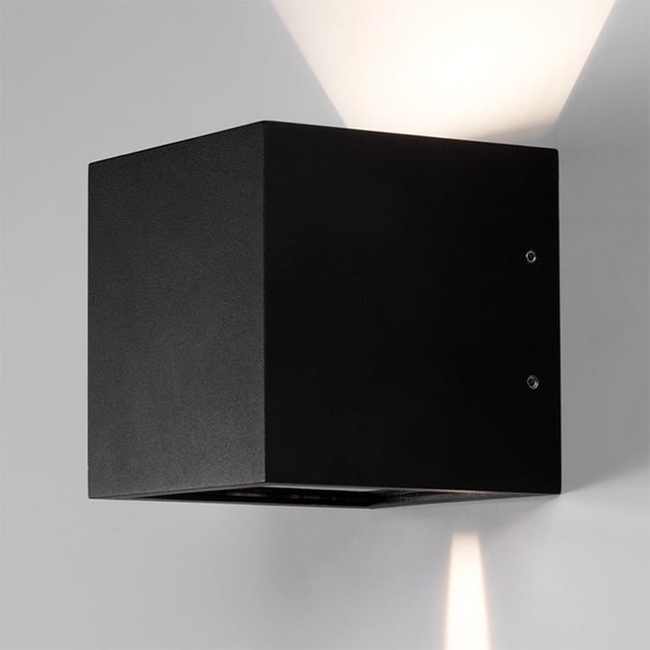 Cube XL Up/Down -seinävalaisin - Black - Light-Point