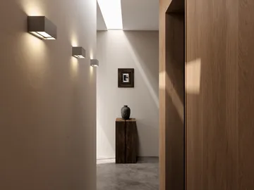 Linea W1 seinälamppu switch tune - Titaani, 7×15 cm - Light-Point