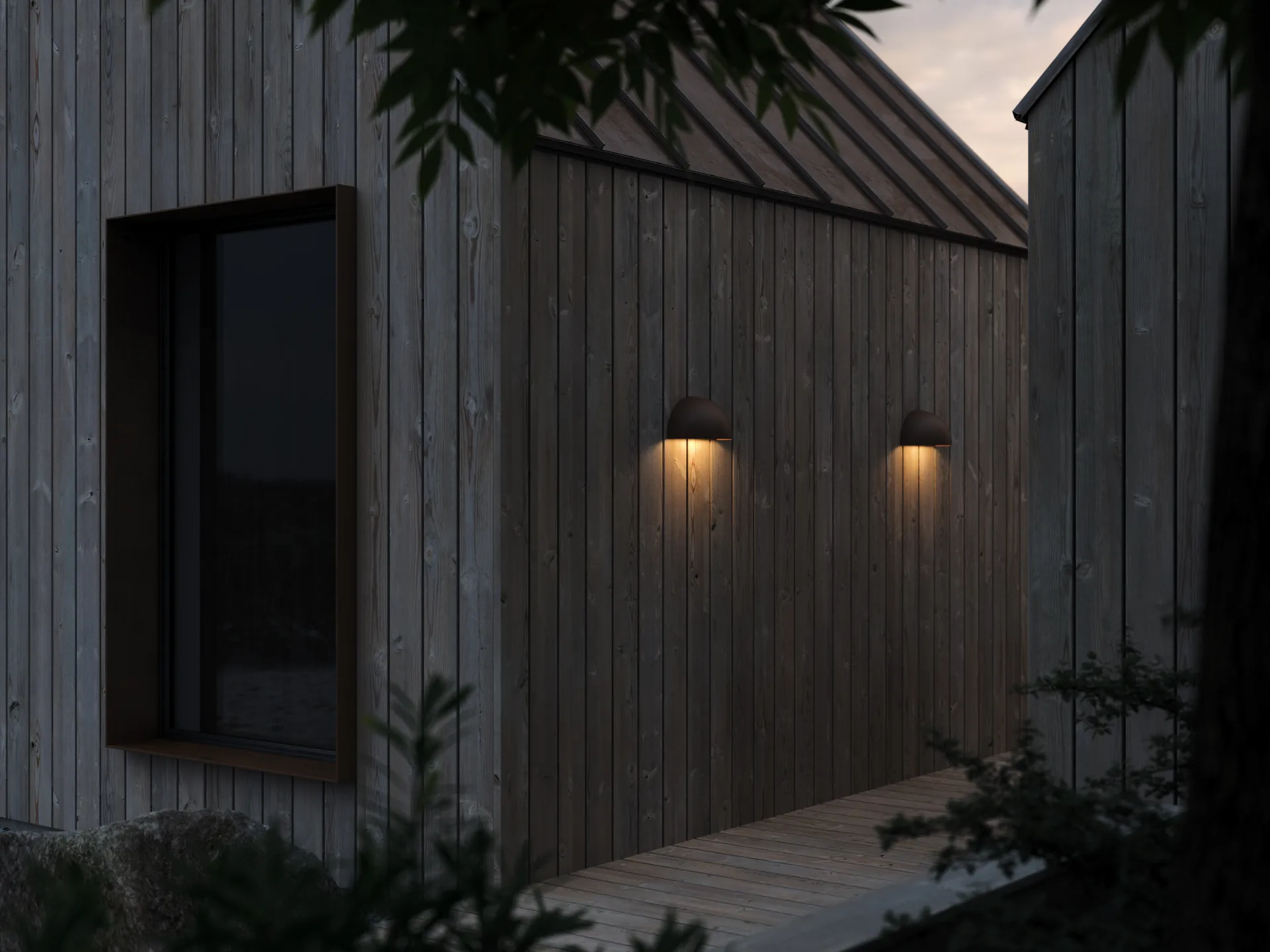 Rørhat seinävalaisin, Copper raw, LED Light-Point
