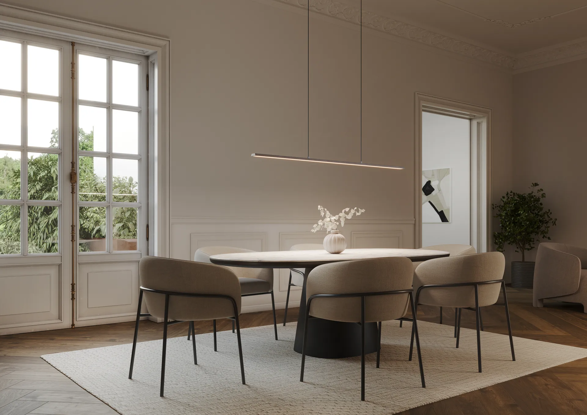 Slim S1500 -riippuvalaisin, Titanium Light-Point