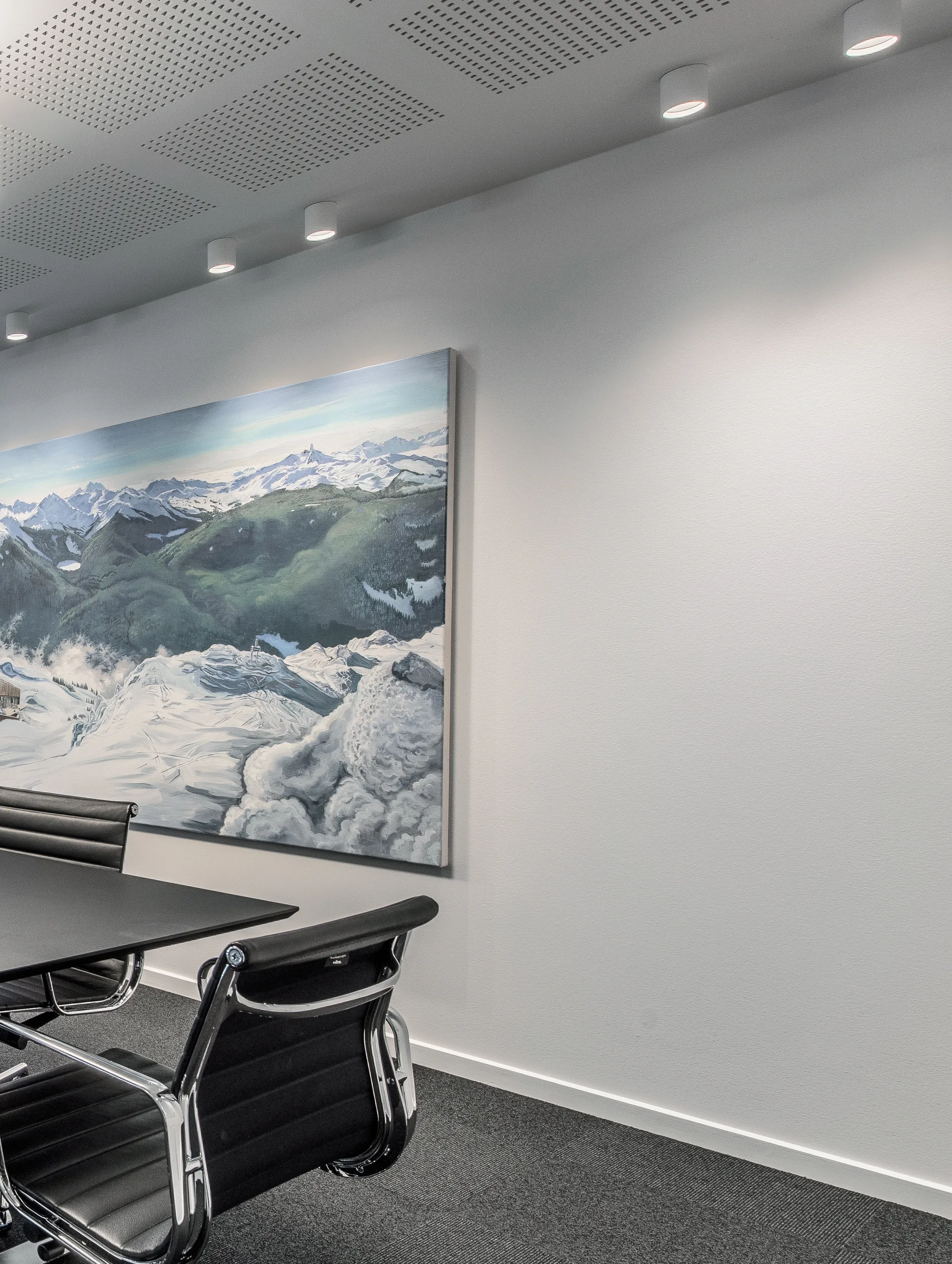 Solo Round 2 spotlight, Valkoinen, 3000K Light-Point