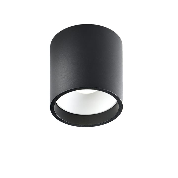 Solo Round spotlight - Black/white, 2700 kelviniä - Light-Point