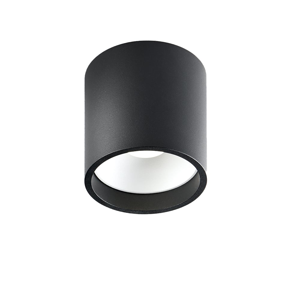 Light-Point Solo Round spotlight Black/white 3000 kelviniä
